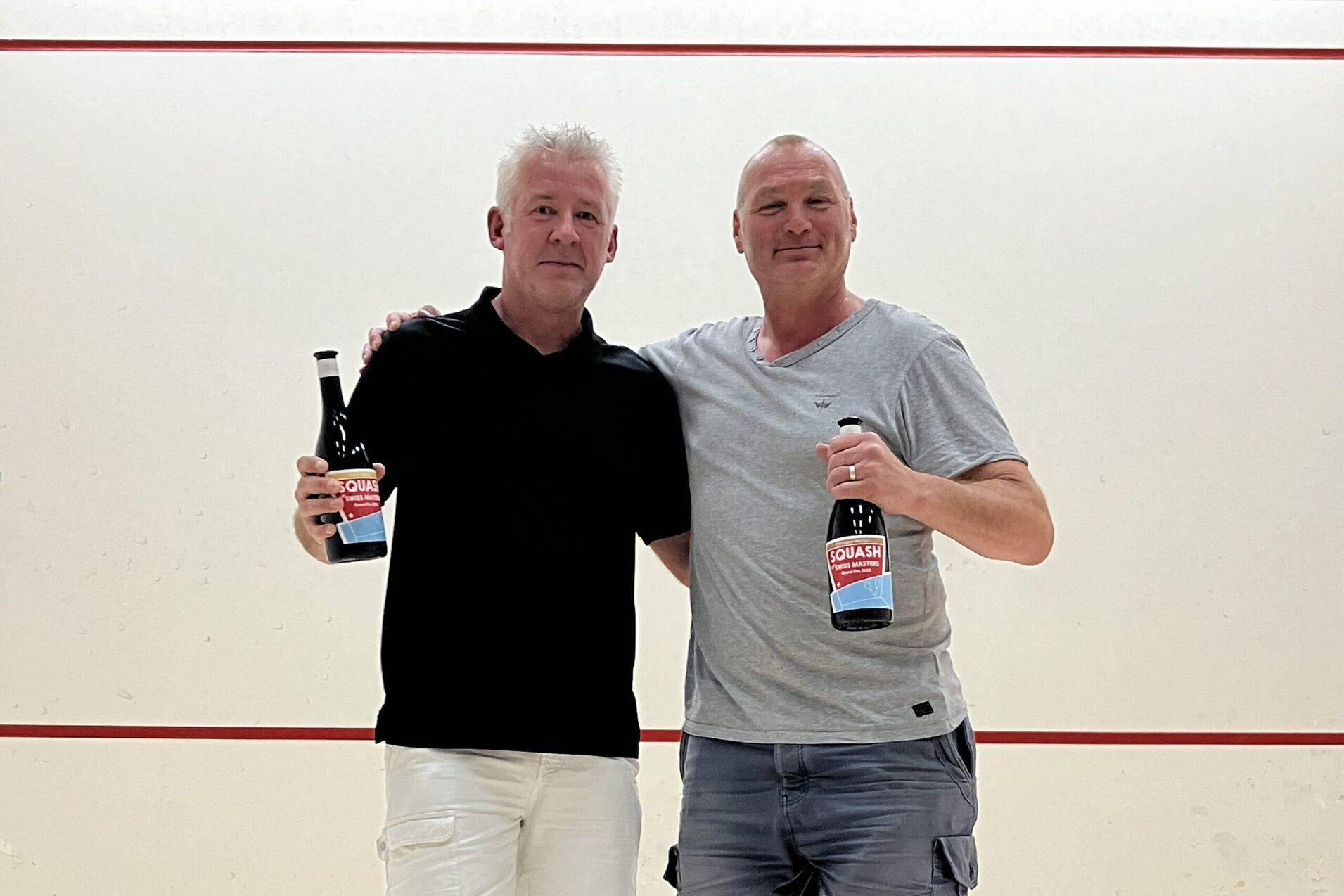 Stefan Leifels (li) gewinnt bei den Herren 50+.