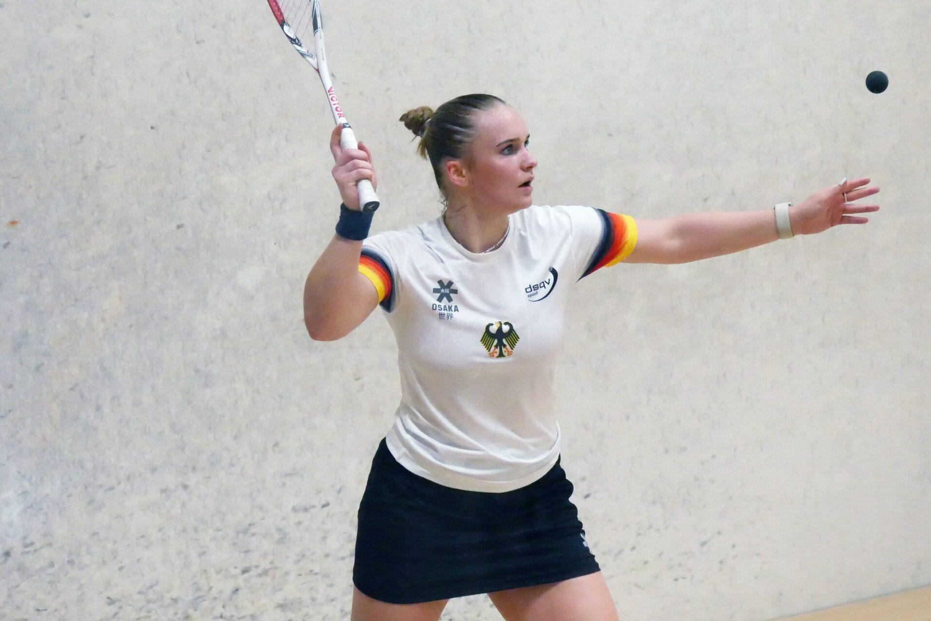 Nationalspielerin Katerina Tycova legte gegen Polen die Grundstein zum deutschen 2:0 Erfolg - Bild: DSQV - Lennard Jessen