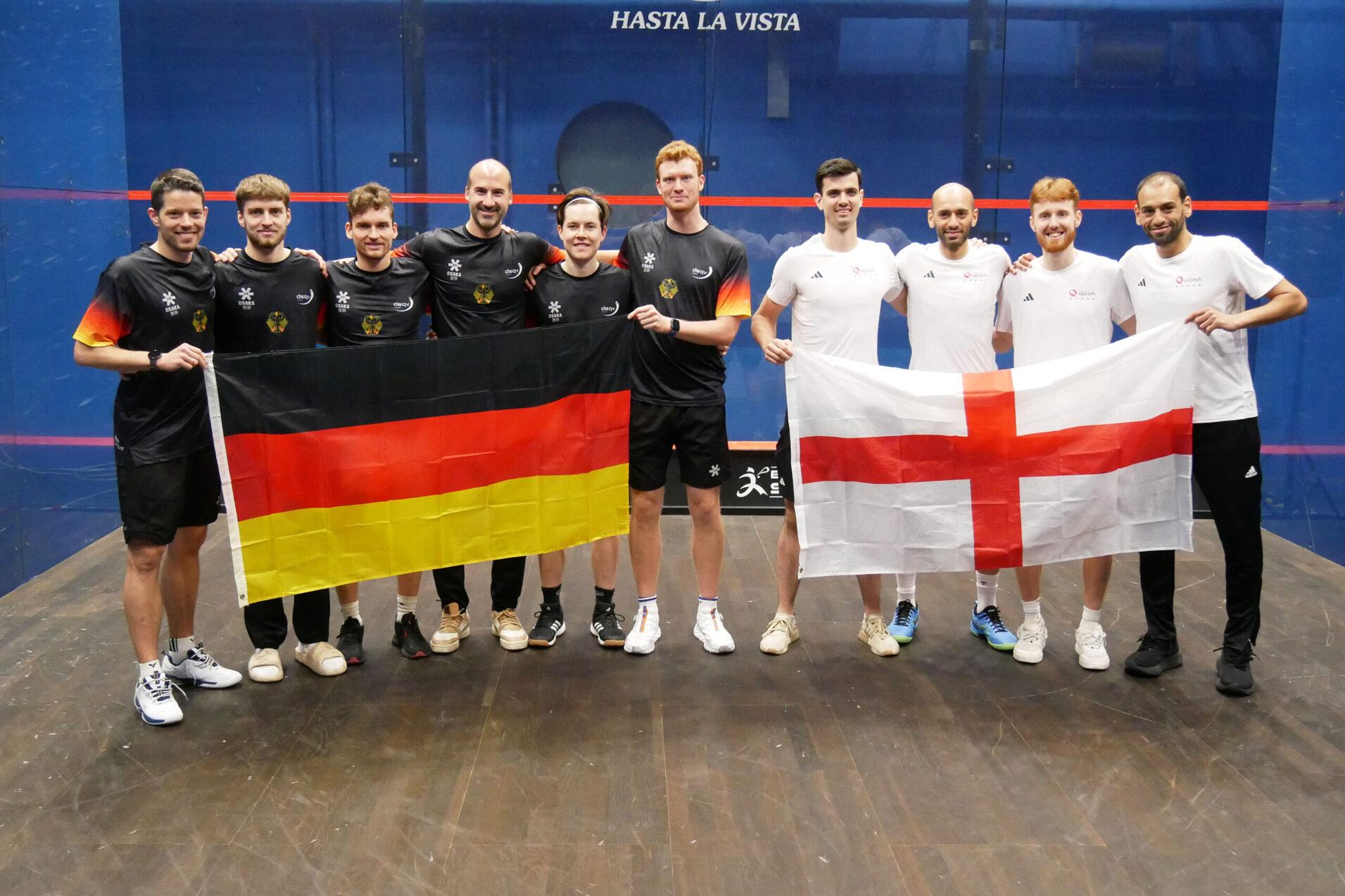 Deutschland unterliegt England im Halbfinale mit 1:2 Matches, nun weiter um Bronze - Bild: DSQV - Lennard Jessen