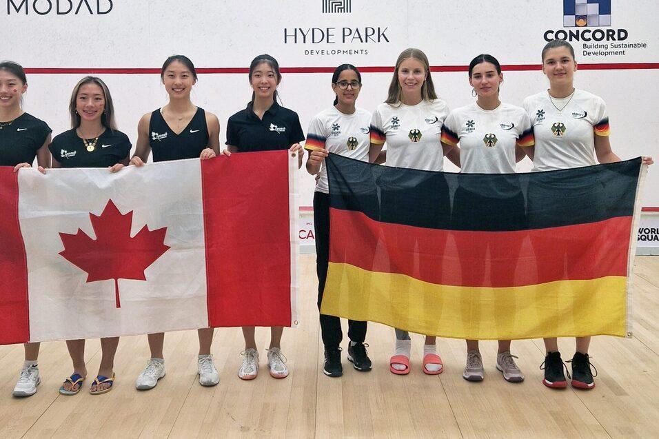 Deutschlands U19-Nachwuchs hatte gegen Kanada keine Chance - Bild: DSQV - Gregor Fischer-Vulpe