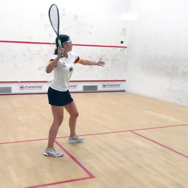 Maya Weishar in Action bei den EJO - Bild: DSQV - Lennard Jessen