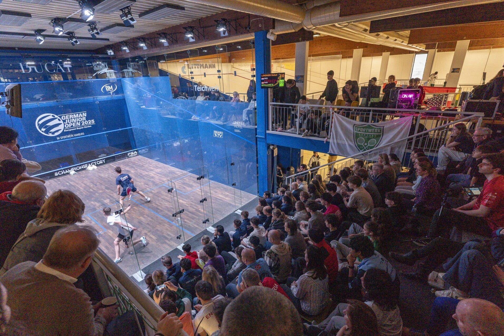 Die European Junior Open 2025 finden im Sportwerk Hamburg statt, wo zuletzt im Februar auch die German Junior Open 2025 stattfanden - Bild: Henning Angerer