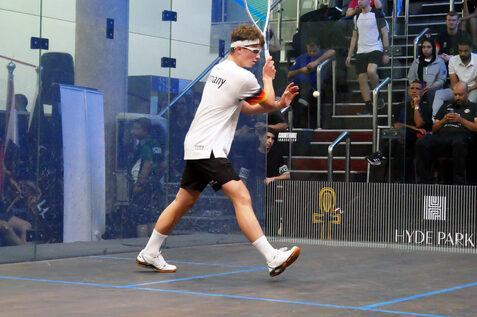 Alexander Neumann gewann in den Platzierungsmatches gegen Matheesha Wijesekara aus Sri Lanka - Bild: DSQV - Lennard Jessen