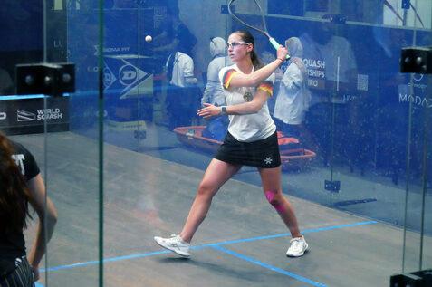 Maya Weishar bei der Einzel WM U19 - Bild: DSQV - Lennard Jessen