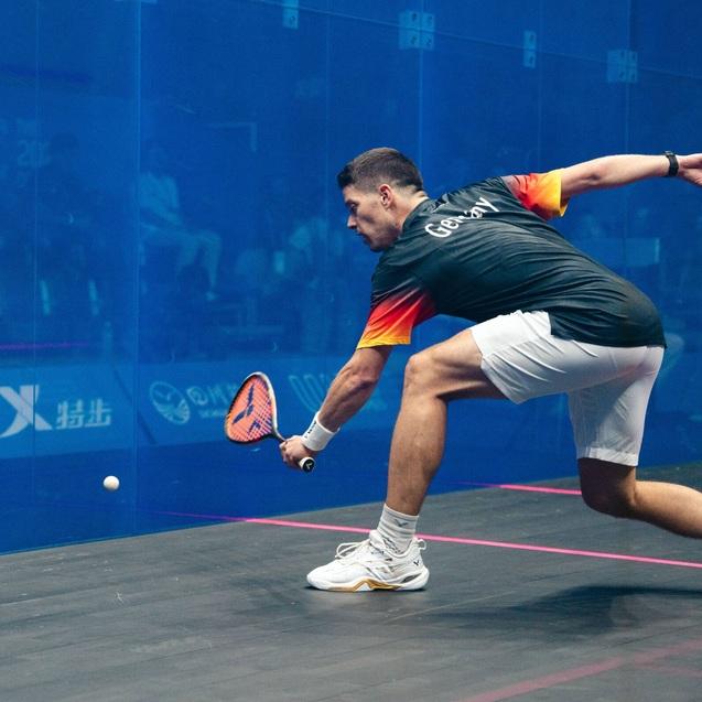 Raphael Kandra gewinnt das erste Platzierungsmatch - Bild: Team Deutschland