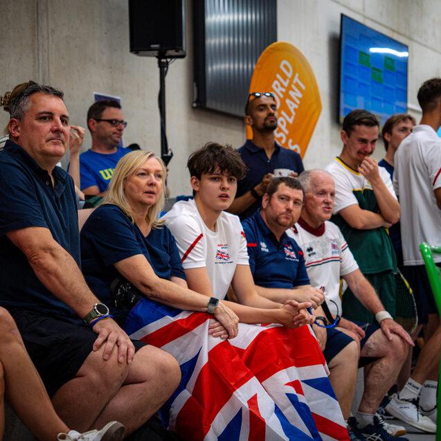 Volles Haus beim Squash in Dresden bei den WTG - auch von den Trib&uuml;nen wurde lautstark angefeuert - Bild Karel Zirk