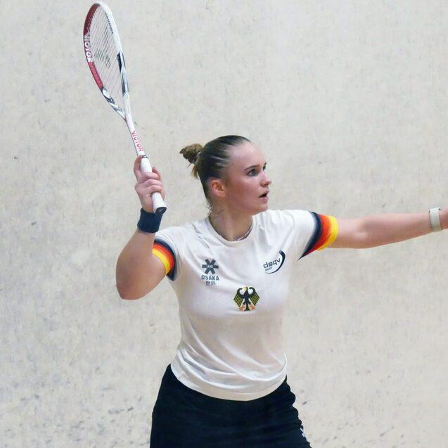 Katerina Tycova spielt bei der Einzel EM ebenfalls f&uuml;r Deutschland - Bild (Archiv): DSQV - Lennard Jessen