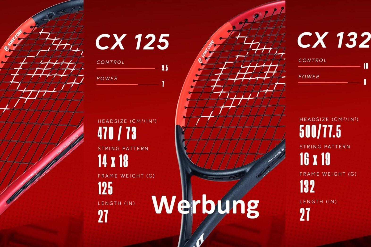 Die neue CX Serie von Dunlop Squash!