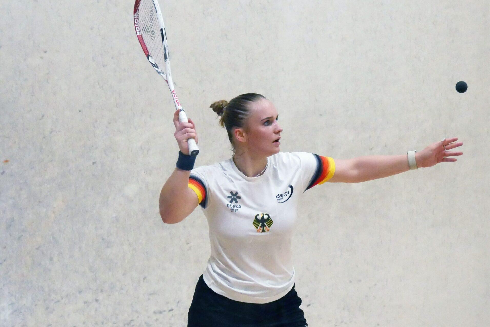 Katerina Tycova spielt bei der Einzel EM ebenfalls f&uuml;r Deutschland - Bild (Archiv): DSQV - Lennard Jessen