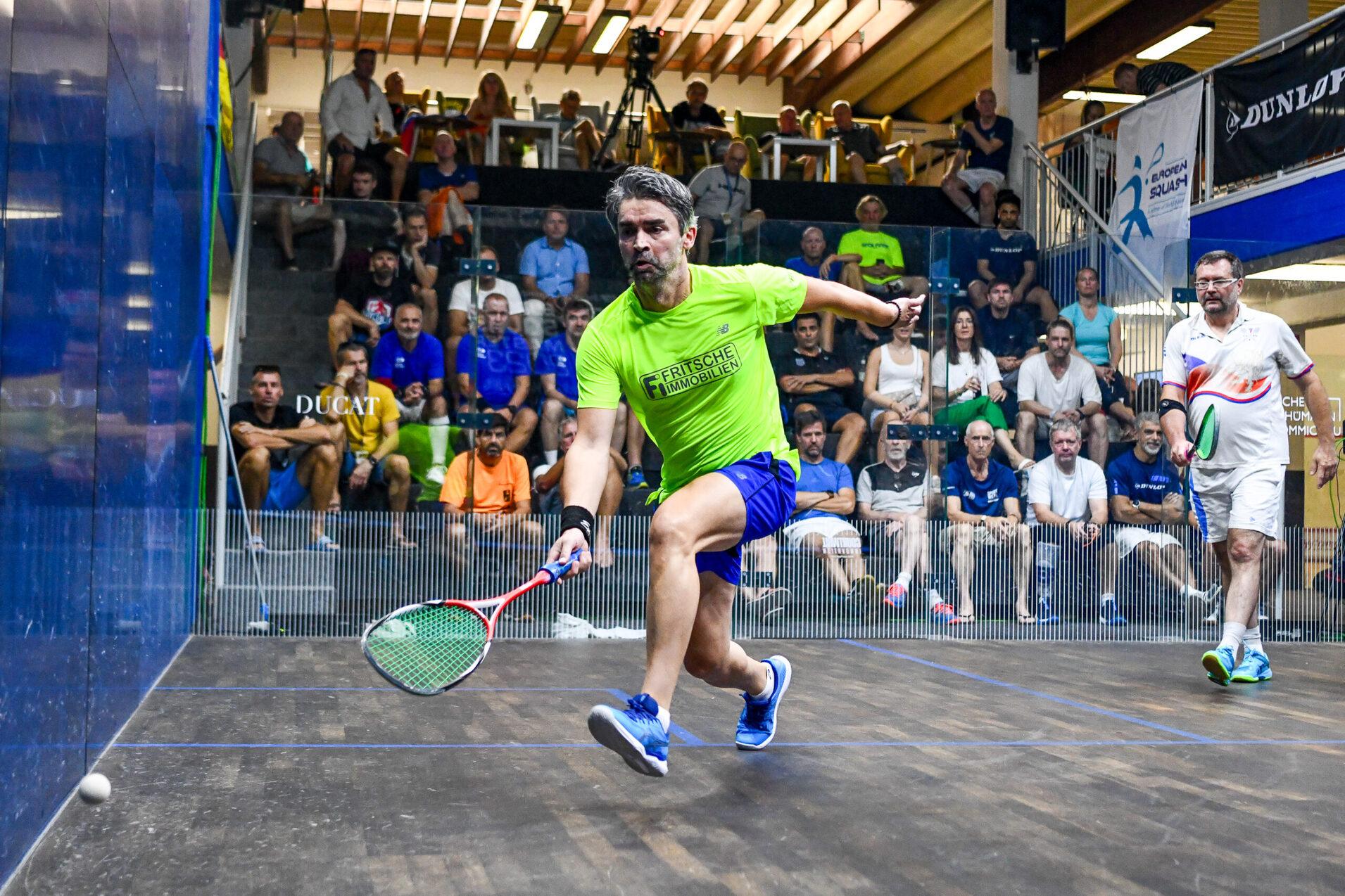 Predi Fritsche (li) ist aktueller Weltmeister M55+ und bei den Herren 55+ in Wroclaw an Position 1 gesetzt - Bild (Archiv): Sportwerk Hamburg/Thomas Balke von den EMIC 2023