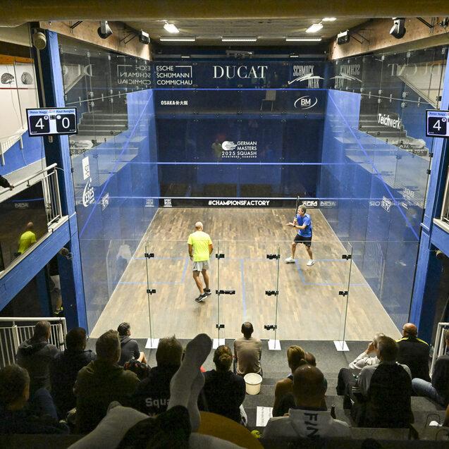 Der Blick auf den Centercourt im Sportwerk Hamburg - Bild: Sportwerk Hamburg - Thomas Panzau