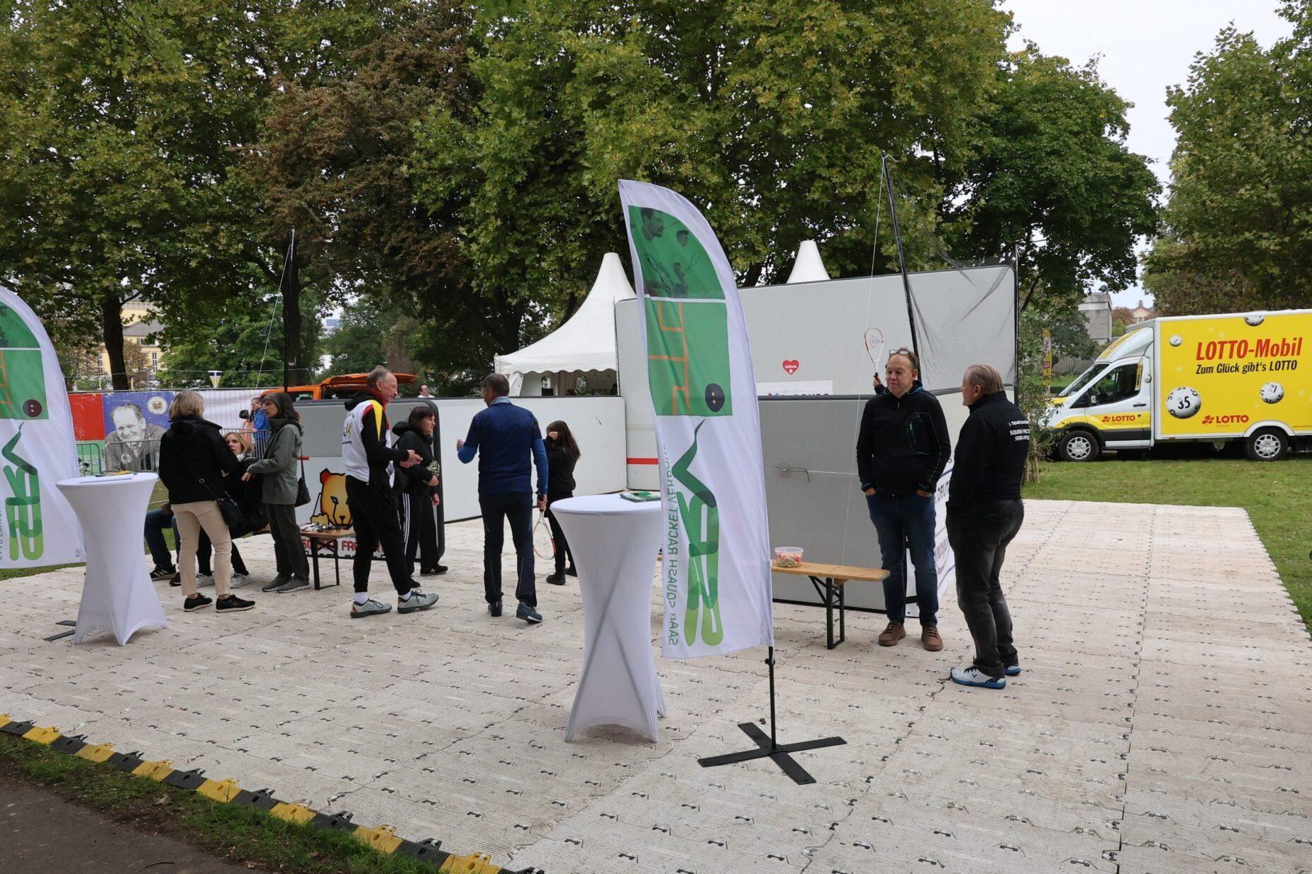 Der Stand des SSRV in Saarbrücken - Bild: Christian Lortat