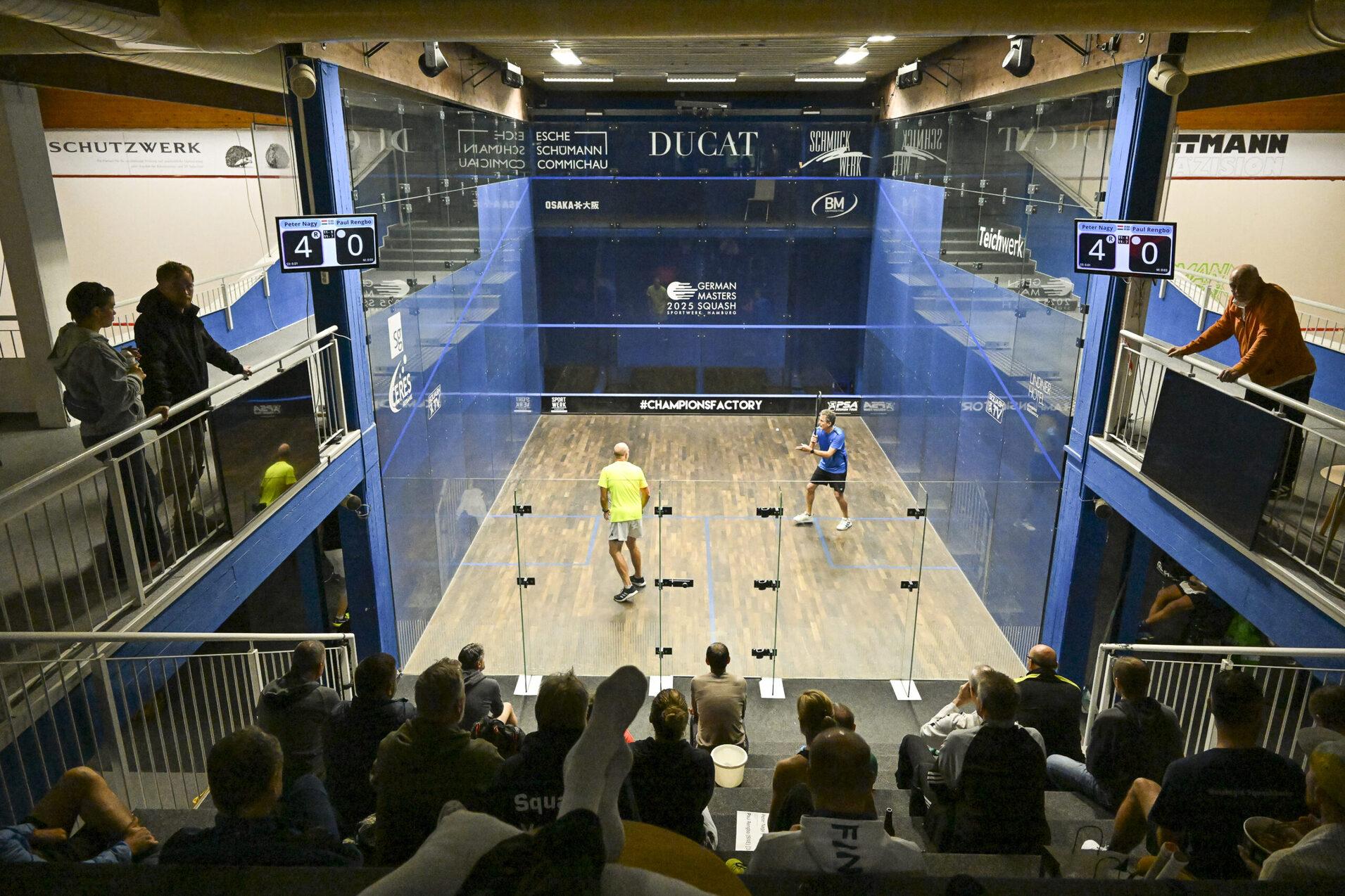 Der Blick auf den Centercourt im Sportwerk Hamburg - Bild: Sportwerk Hamburg - Thomas Panzau