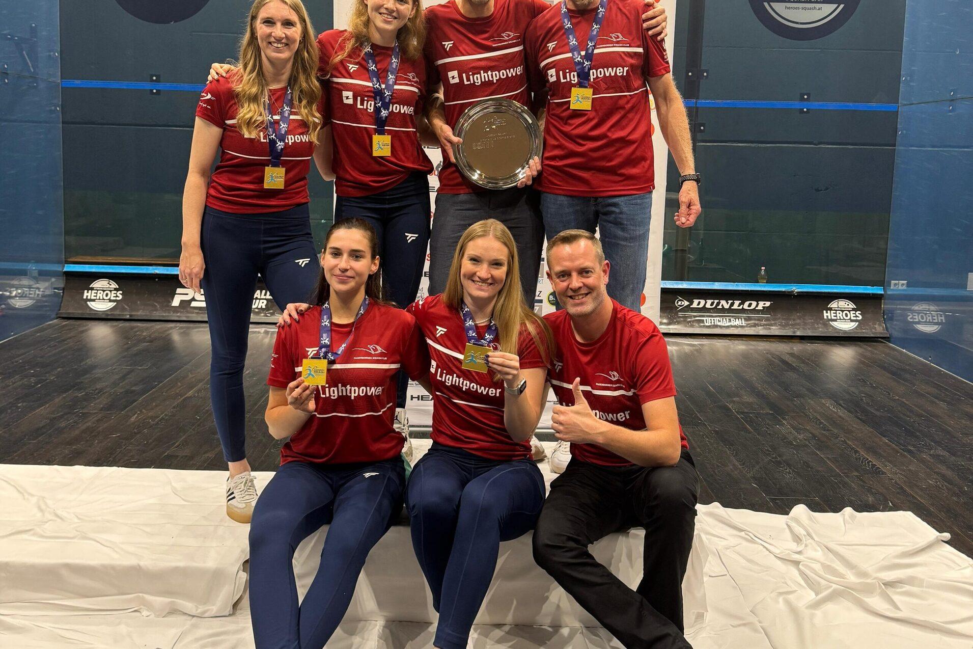 Der Paderborner SC gewinnt den Damen-Titel bei den ECC 2025 - Bild: PSC/Nils Mommert