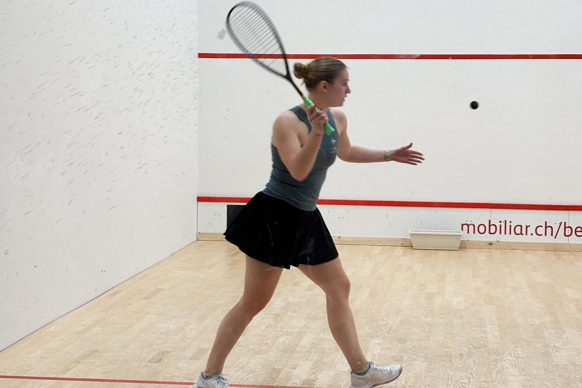 Saskia Beinhard in Action in Bern - Bild: DSQV