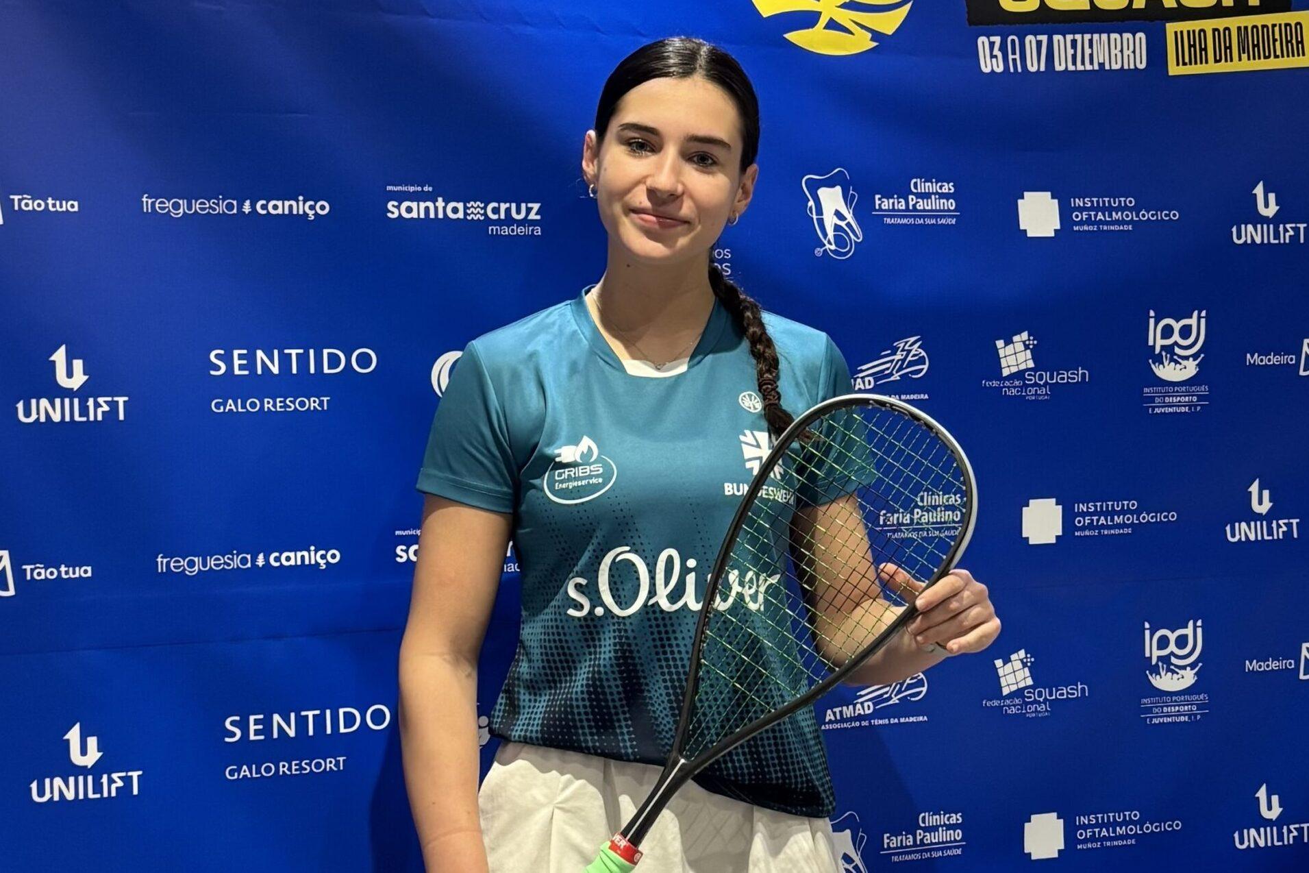Maya Weishar sammelte Weltranglistenpunkte auf Madeira - Bild: DSQV
