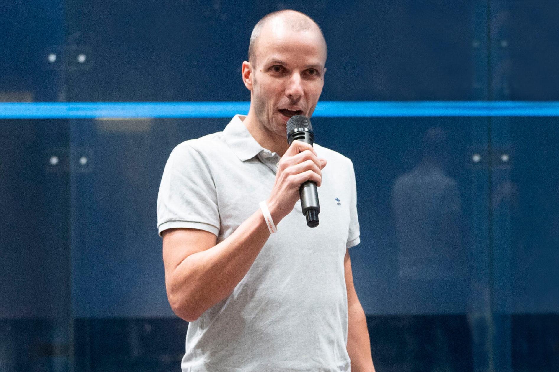 Jubil&auml;um steht bevor: Sportwerk-Betriebsleiter Bart Wijnhoven richtet in rund zwei Wochen zum zehnten Mal in Serie die Deutsche Einzel- und Amateurmeisterschaft aus - Bild: Henning Angerer