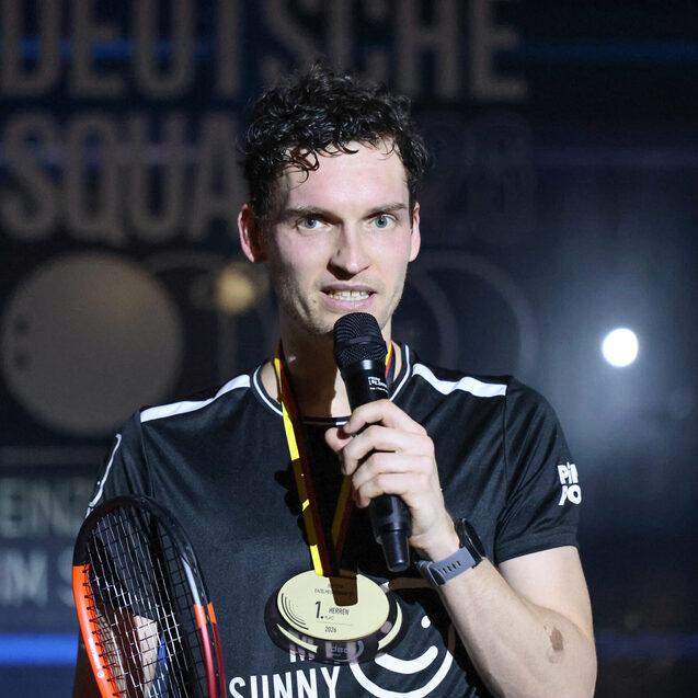 Valentin Rapp ist erstmals Deutscher Einzelmeister - Bild: DSQV - Lennard Jessen
