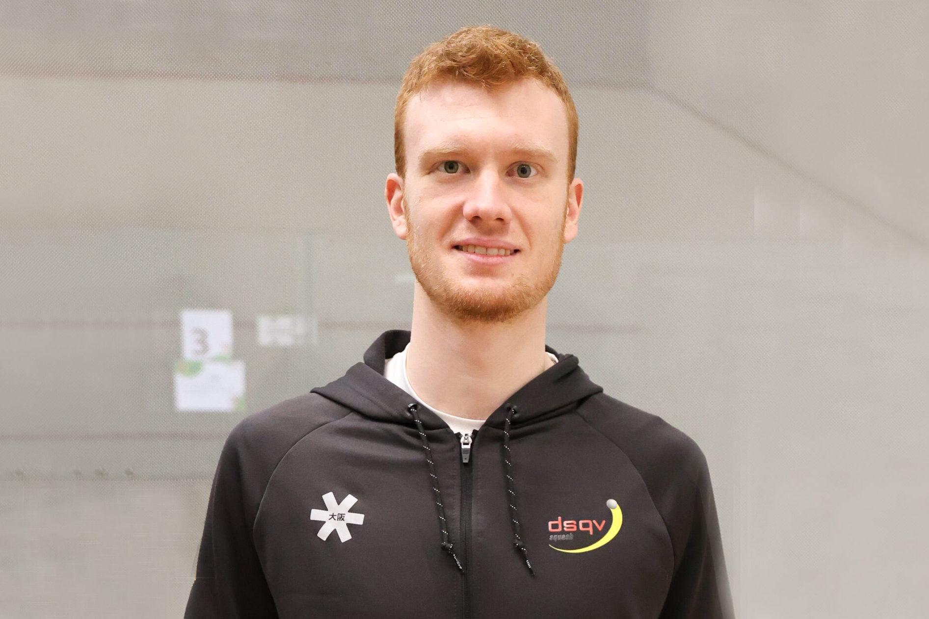 Jan Wipperf&uuml;rth betreut die Social-Media-Seite der Deutschen Squash Jugend (DSQJ) und ist die Stellvertretung unseres Pressesprechers und Referenten f&uuml;r Presse- und &Ouml;ffentlichkeitsarbeit - Bild: DSQV - Lennard Jessen