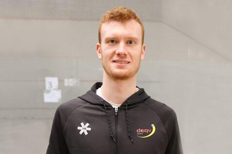 Jan Wipperf&uuml;rth betreut die Social-Media-Seite der Deutschen Squash Jugend (DSQJ) und ist die Stellvertretung unseres Pressesprechers und Referenten f&uuml;r Presse- und &Ouml;ffentlichkeitsarbeit - Bild: DSQV - Lennard Jessen