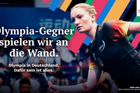 Saskia Beinhard ist derzeit mit Platz 73 in der Weltrangliste die am besten platzierte deutsche Spielerin der Damen - Bild: DOSB