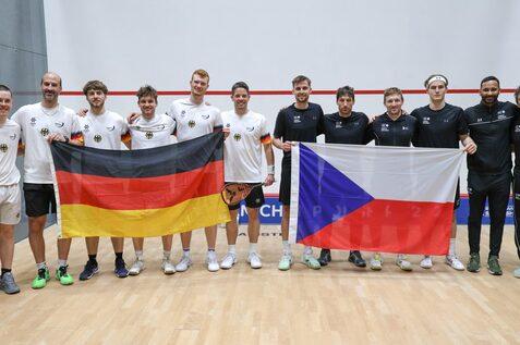 Nach sieben S&auml;tzen war alles entschieden: Deutschland gewinnt auch gegen Tschechien - Bild: DSQV - Lennard Jessen