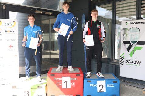 Marc Weishar, Oleksii Bielikov, Levi Visser (Bild - Christian Lortat)