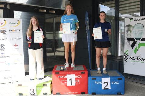 Kira Bohne, Chiara Lang, Alina Rei&szlig;enauer (Bild - Christian Lortat)